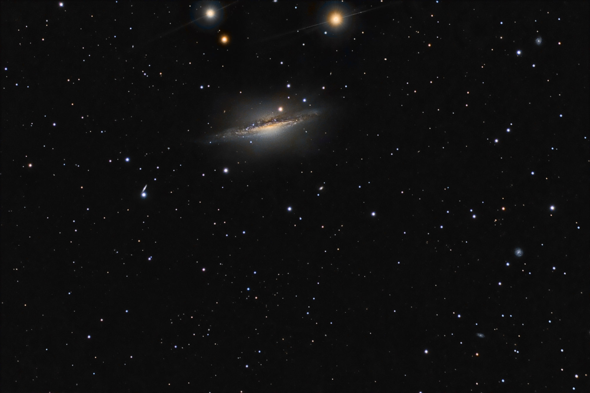 Mantrap Skies Astronomical Image Catalog: NGC1055